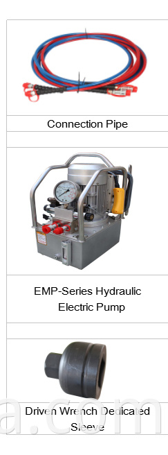 Bomba eléctrica de llave de par hidráulica 3MXTH